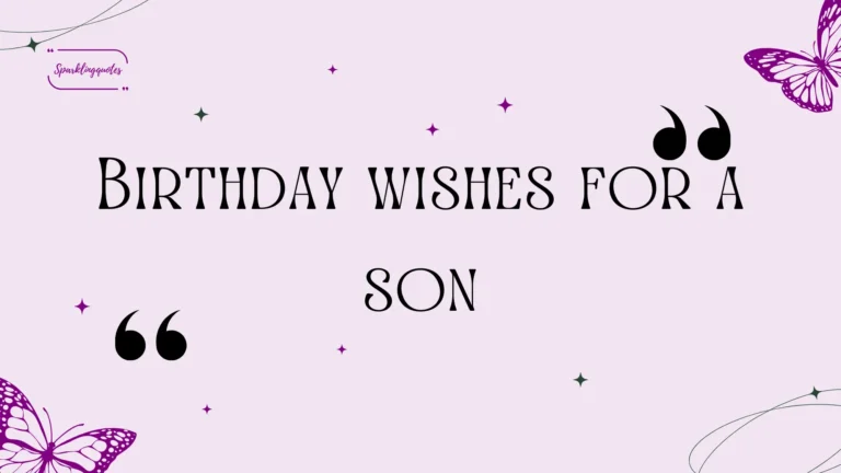 Birthday wishes for son