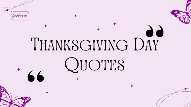 Thanksgiving Day Quotes