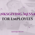 Thanksgiving Messages for Employees