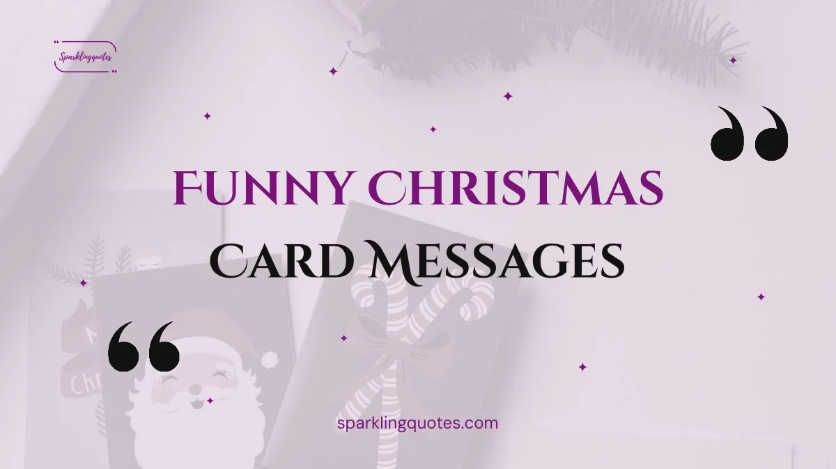 160+ Funny Christmas Card Messages (Friends, Family & Coworkers)
